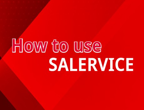 How to use SALERVICE